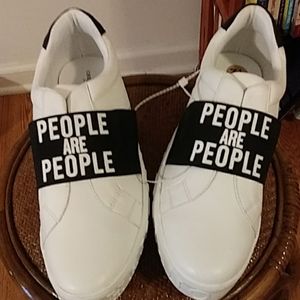 White Sneakers: Christian Siriano "PEOPLE ARE PEOP